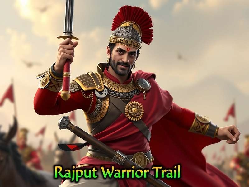 Prithviraj Chauhan character model in Rajput Warrior Trial